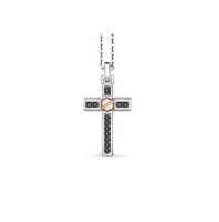 Collar Zancan Hombre  Insignia 925 in Plata EXC492G